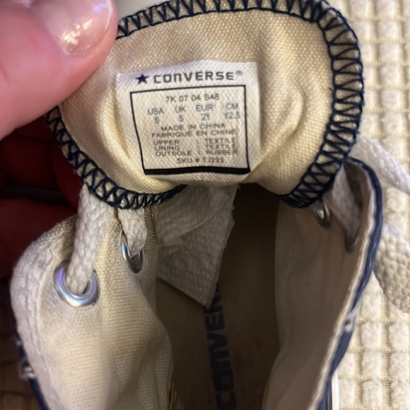 Converse high tops kids - Picture 3 of 5